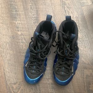 foamposite one blue mirror